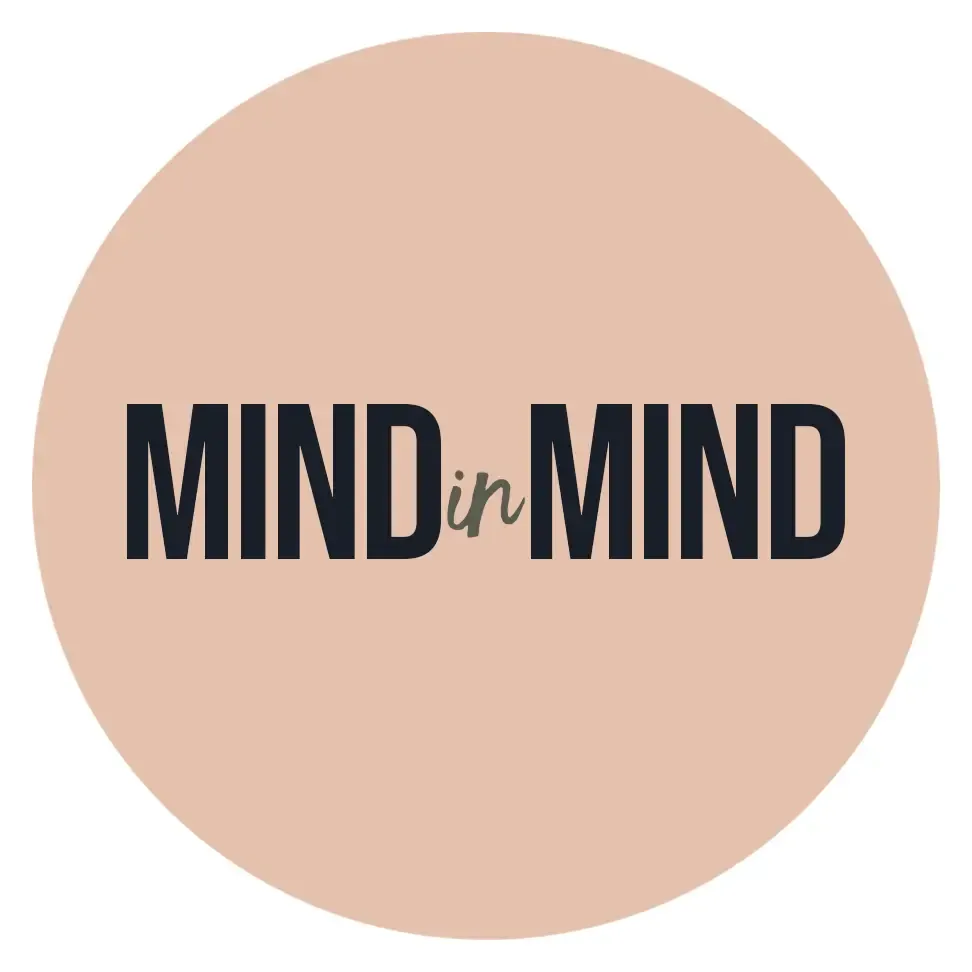MINDinMIND Logo with white border for the website header